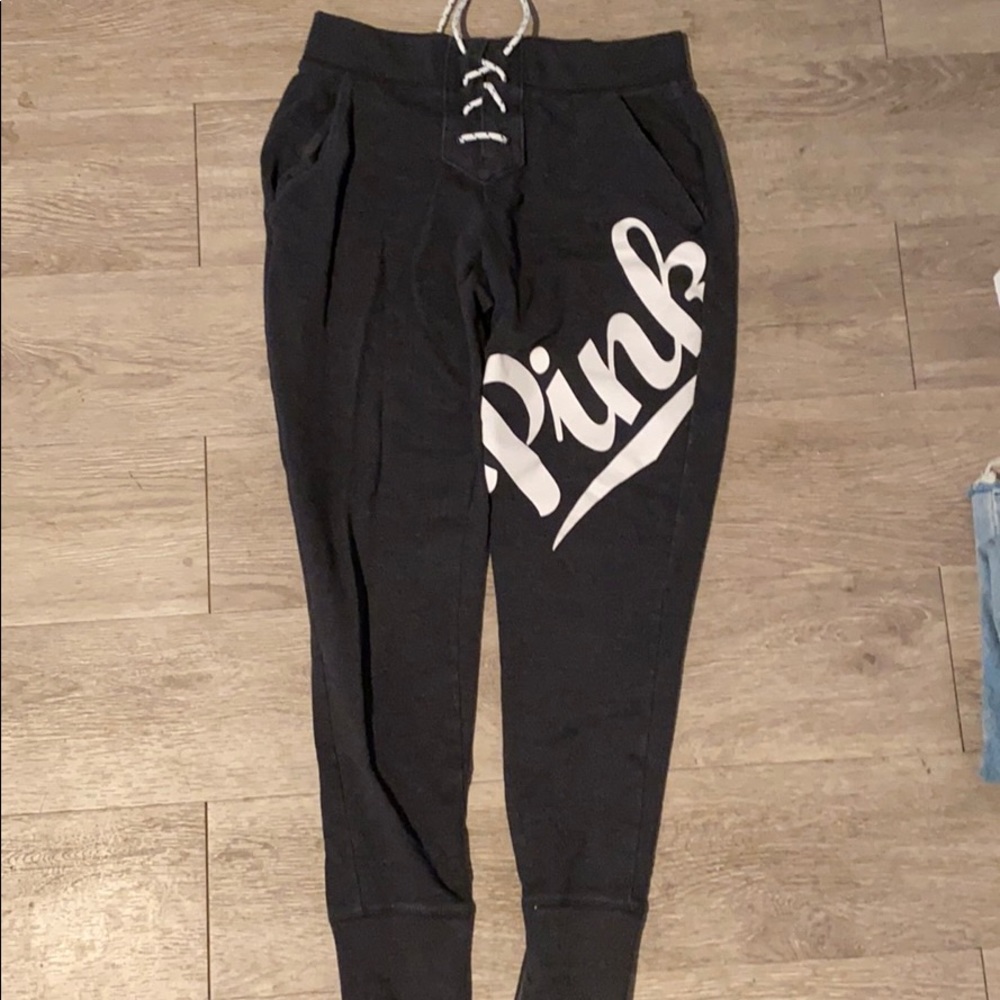 PINK jogger sweatpants
